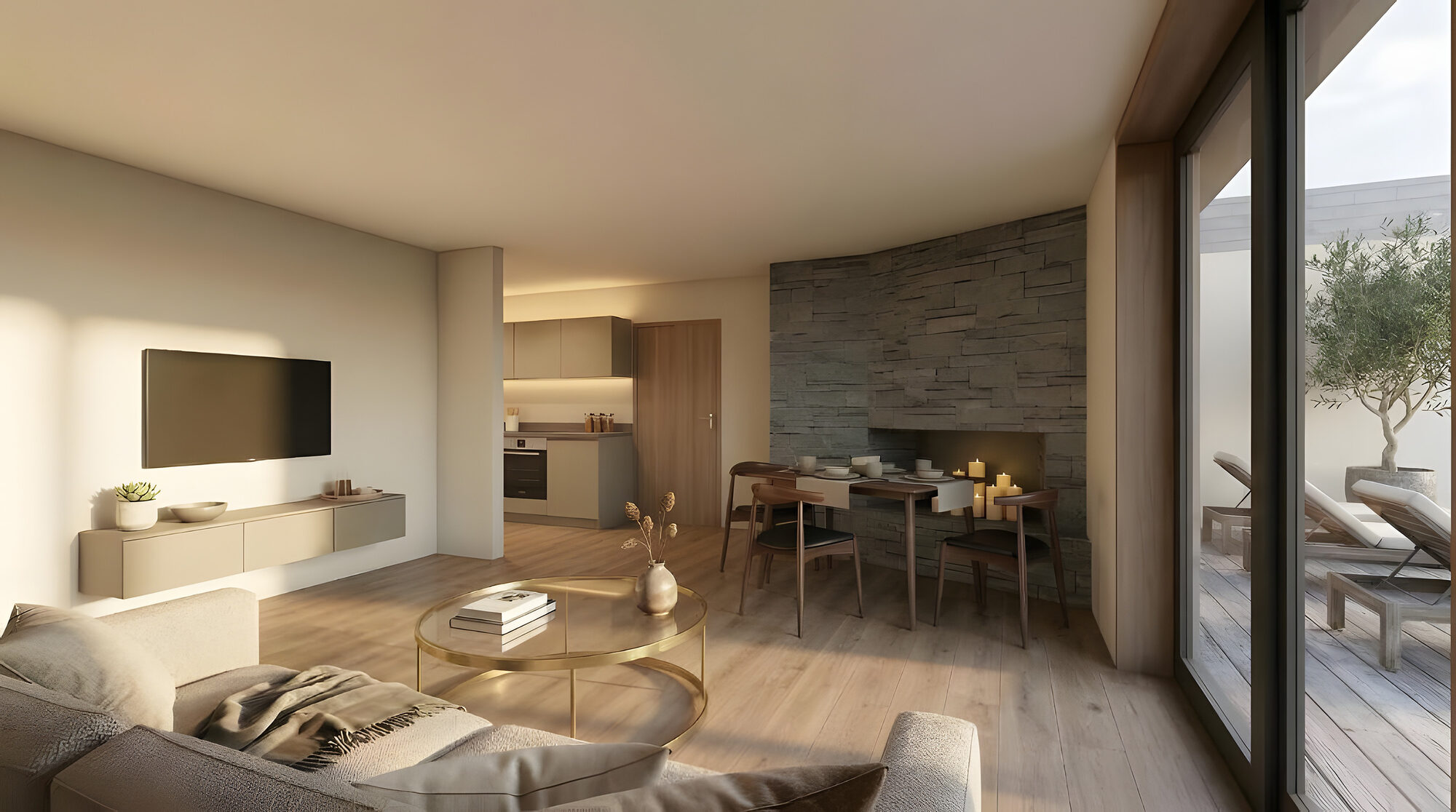 Appartement Mullerthal avec terrasse — Hôtel Brimer, Grundhof