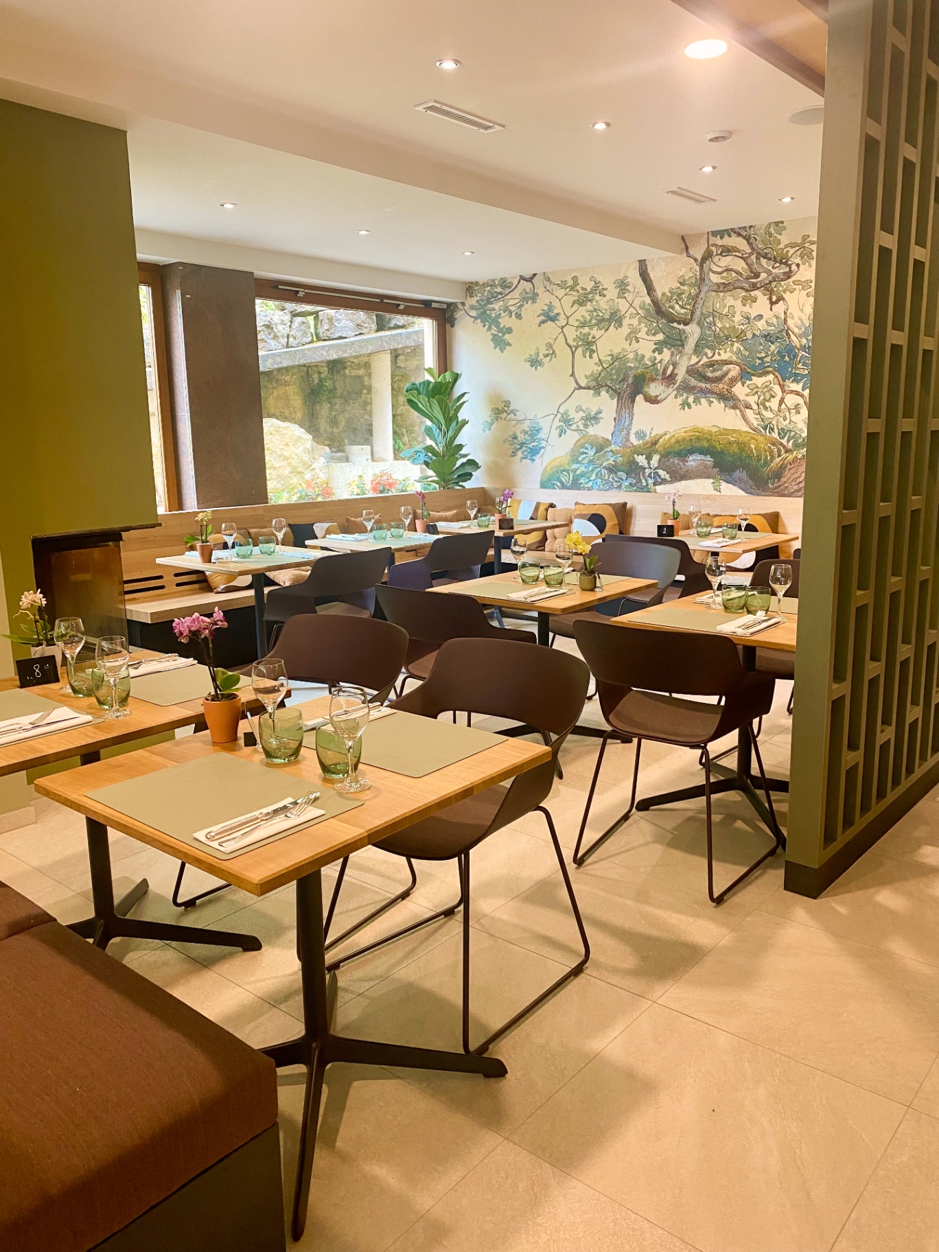 Salle de la Brasserie Marie à l'Hôtel Brimer Grundhof